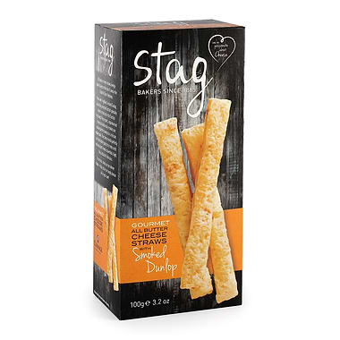 Smoked Dunlop Cheese Straws 100g