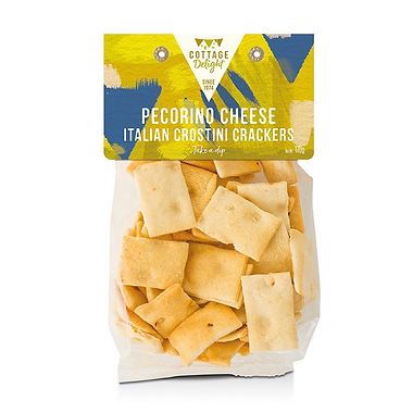Pecorino Cheese Italian Crostini Crackers 170g
