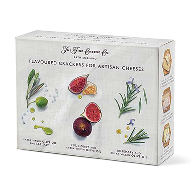 Flavoured Crackers Selection Box 375g