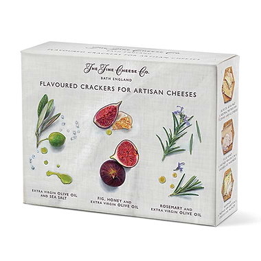 Flavoured Crackers Selection Box 375g