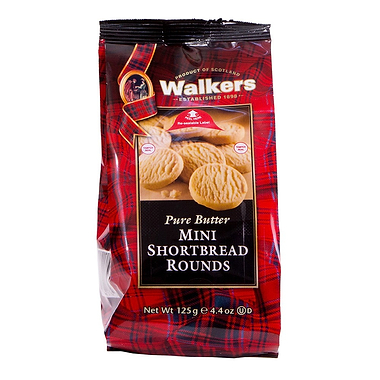 Walkers Shortbread Rounds Mini Bag 125g