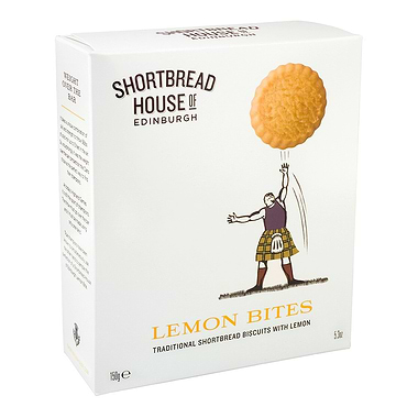 Shortbread House of Edinburgh Lemon Bites 150g