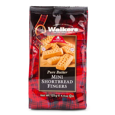Walkers Mini Shortbread Fingers 125g