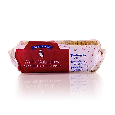 Mini Cracked Black Pepper Oatcakes