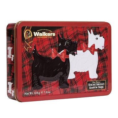 Walkers Shortbread Scottie Dog Tin 220g