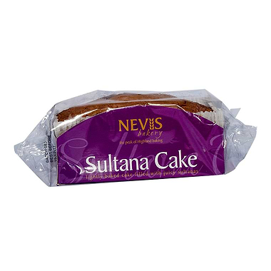 Nevis Bakery Sultana Cake