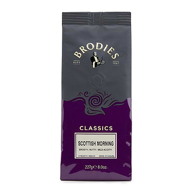 Brodies of Edinburgh Scottish Morning Coffee 227g