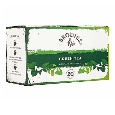 Brodies of Edinburgh Green Tea 20's