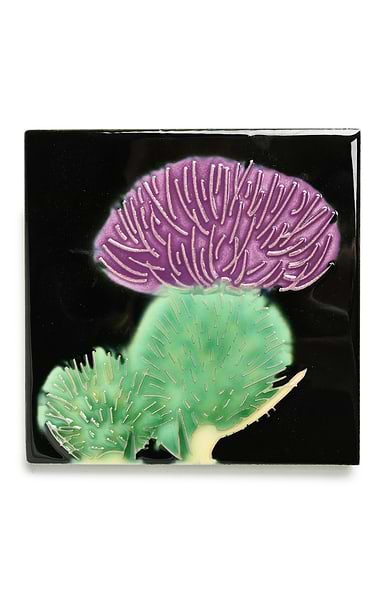 Painted Ceramic Tile