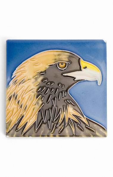 Painted Ceramic Tile