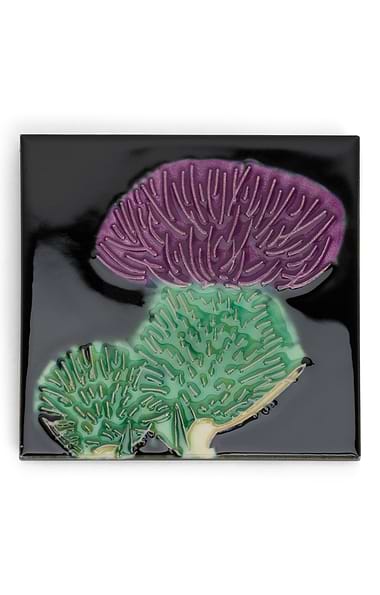 Painted Ceramic Tile