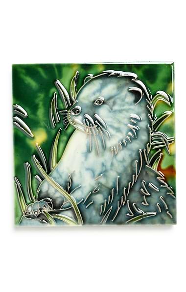 Painted Ceramic Tile