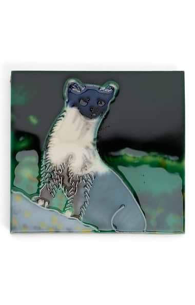 Painted Ceramic Tile