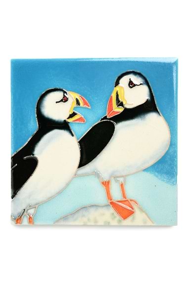 Painted Ceramic Tile