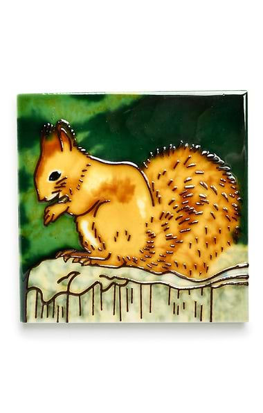 Painted Ceramic Tile