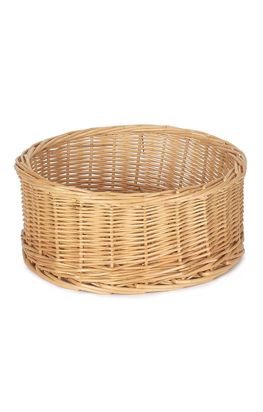 Large Round Willow Tray