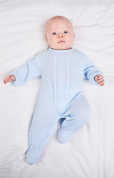 Baby Cable Onesie