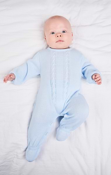 Baby Cable Onesie