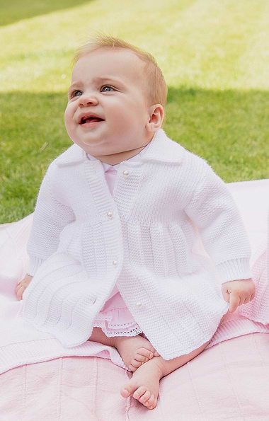 Baby Pearl Button Cardigan
