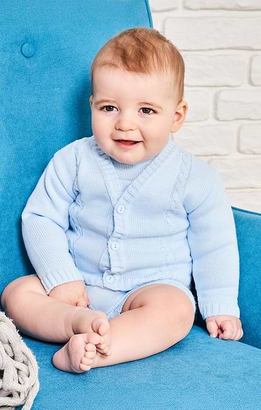 Baby and Toddler's Cable Cardigan
