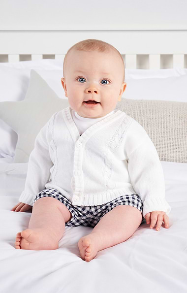 Baby and Toddler's Cable Cardigan