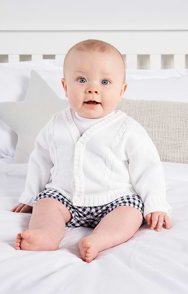 Baby and Toddler's Cable Cardigan