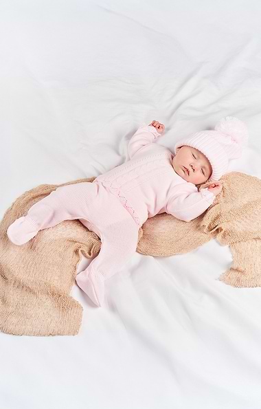 Baby Loop Button Jacket & Trousers