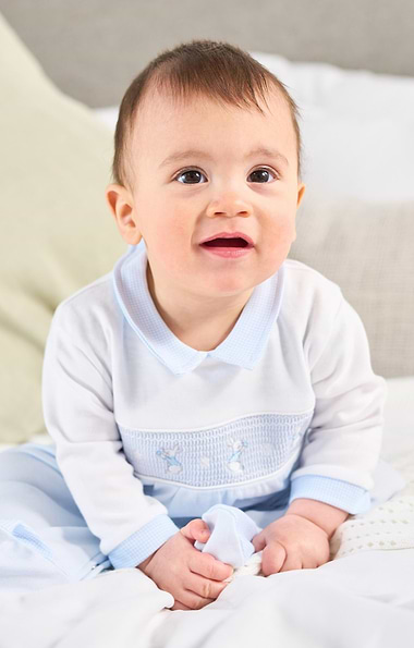 Baby Bunny & Star Sleepsuit