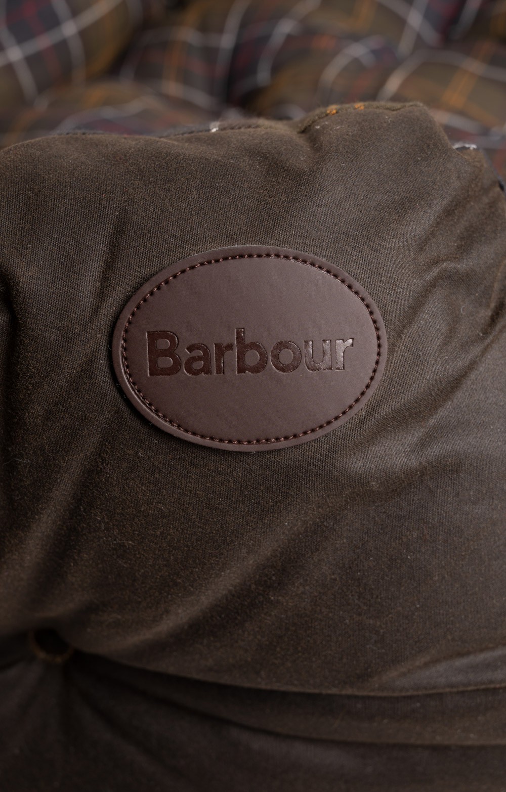 Barbour Wax and Cotton Dog Bed House of Bruar - Main Image