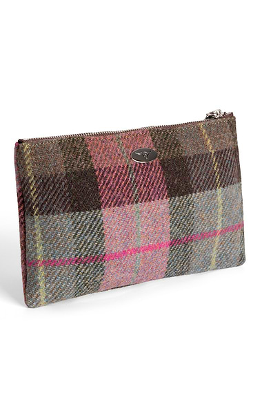 Ladies Harris Tweed® Berneray Zip Pouch