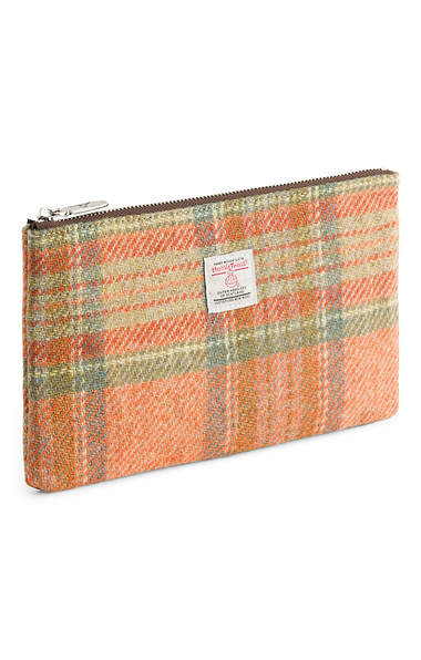 Ladies Harris Tweed® Berneray Zip Pouch