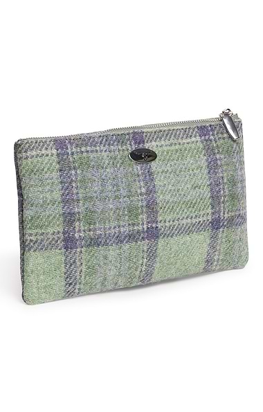Ladies Harris Tweed® Berneray Zip Pouch