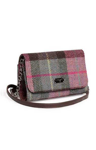 Ladies Harris Tweed® Strathy Wallet Bag