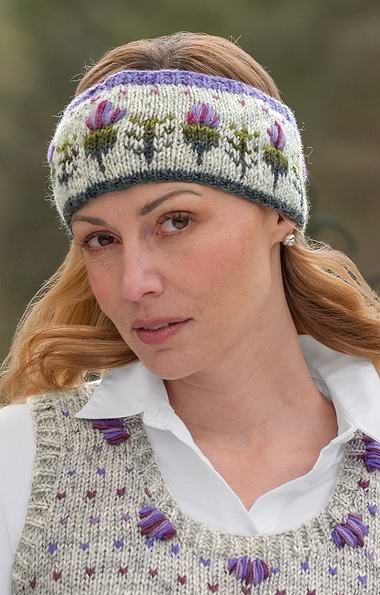 Ladies Thistle Headband