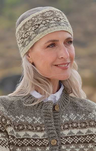 Ladies Classic Fairisle Headband