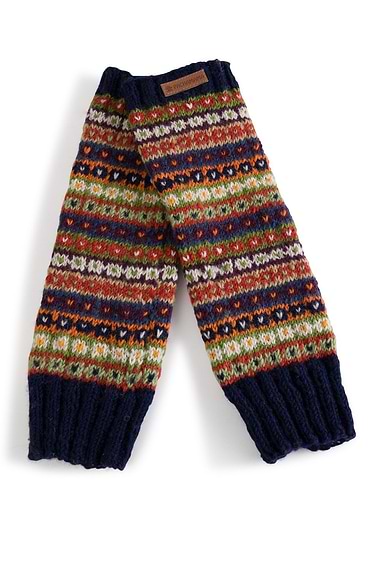Ladies Pachamama Pure Wool Colorado Legwarmers
