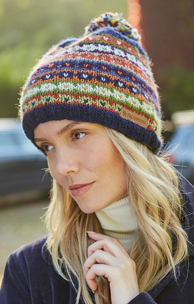 Ladies Pachamama Colorado Bobble Beanie