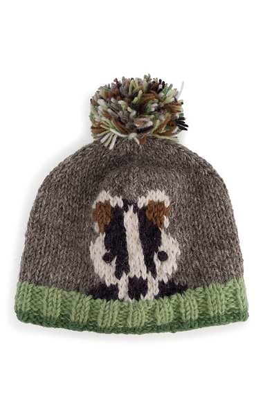 Child's Hand-Knitted Bobble Beanie Hat