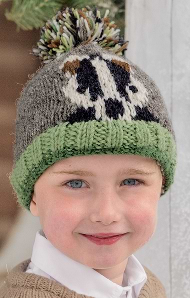Child's Hand-Knitted Bobble Beanie Hat