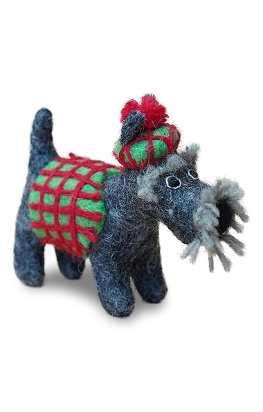 Scottie Dog In Sweater
