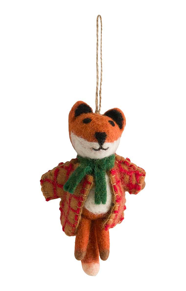 Mr Fox Ornament