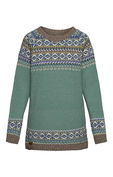 Ladies Pachamama Pure Wool Iona Sweater