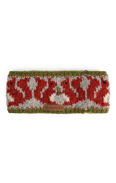 Ladies Pachamama Pure Wool Squirrel Headband