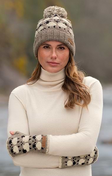 Ladies Pachamama Pure Merino Sheep Handwarmers