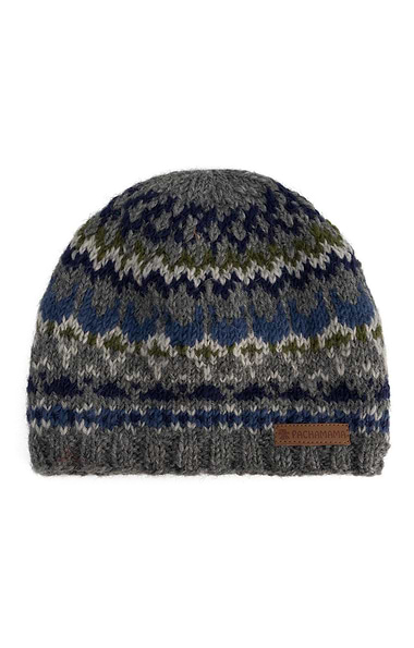 Men's Pachamama Pure Wool Westport Bobble Beanie
