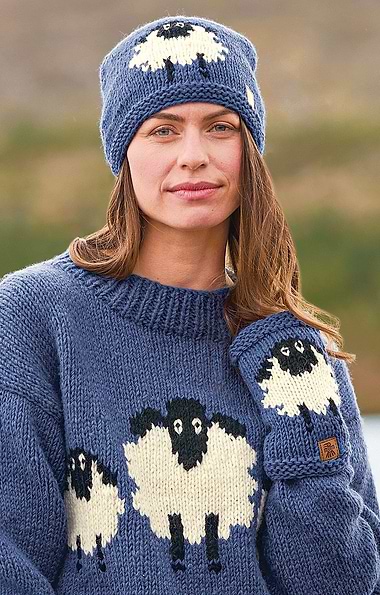 Ladies Big Sheep Handwarmers