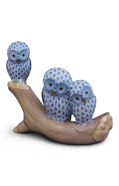 Herend Three Owls