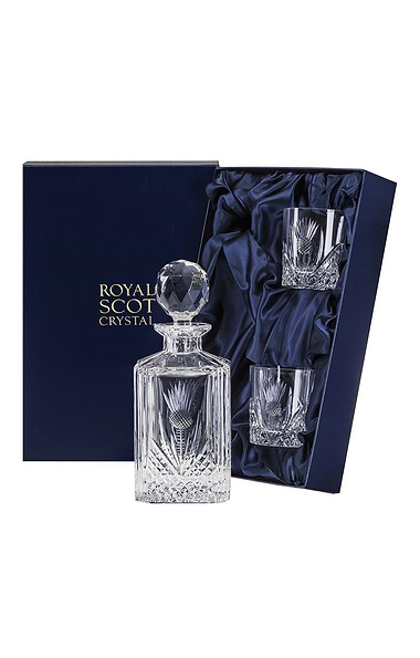 Royal Scot Crystal Whisky Set