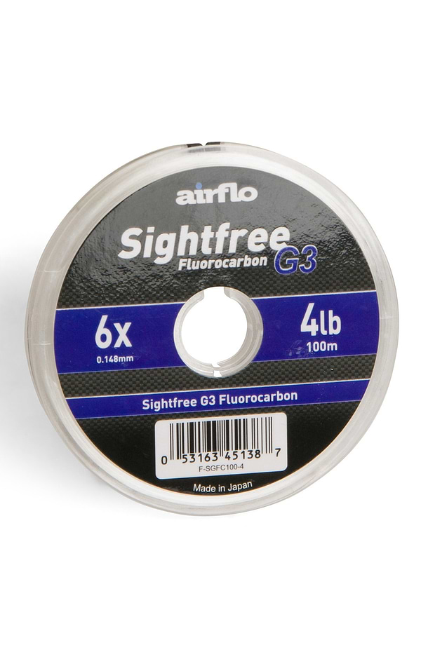 Airflo Sightfree G3 Fluorocarbon 100m Tippet Spool