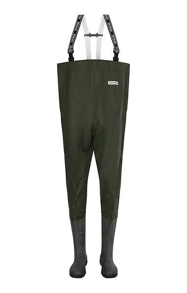 Ocean Rainwear Adult Thigh Waders With Stud Boots